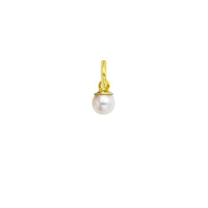 Charm Perla in Oro Giallo