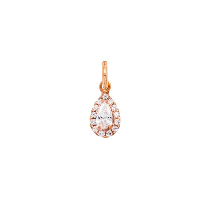 Charm Luce in Oro e Zirconi
