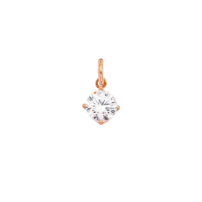 Charm Luce in Oro e Zirconi