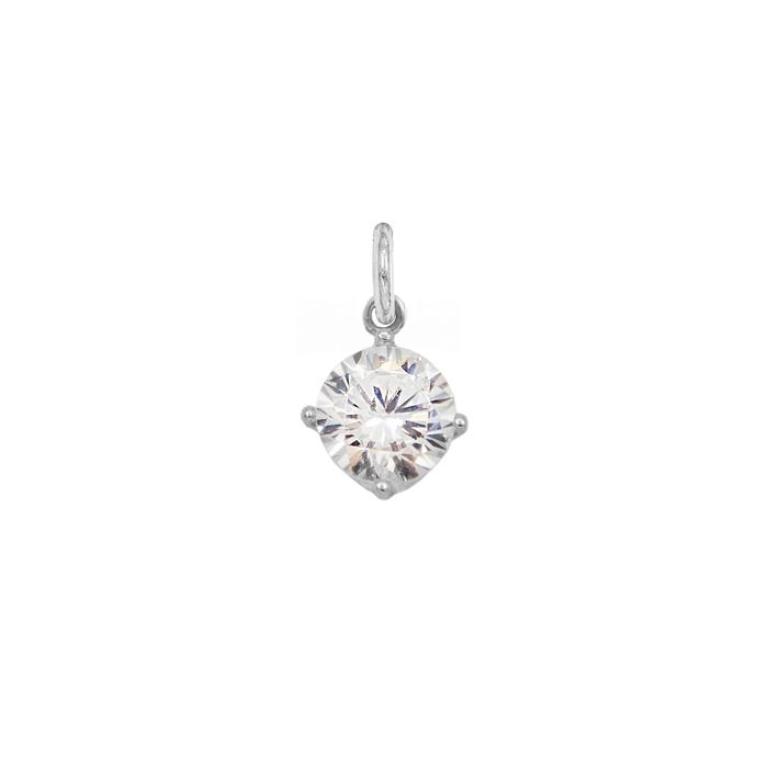 Charm Luce in Oro e Zirconi