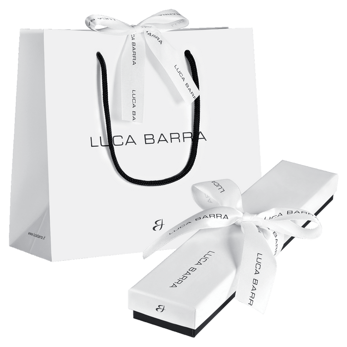 BRACCIALE DONNA IN ACCIAIO COLORE ORO CON PENDENTE FARFALLA ED ALI ZIRCONE BIANC