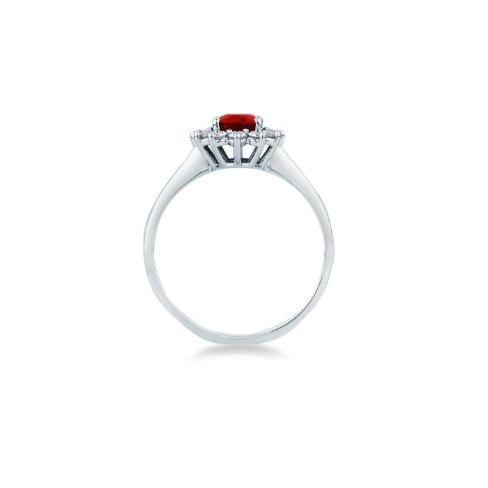 ANELLO RUBINO E BR