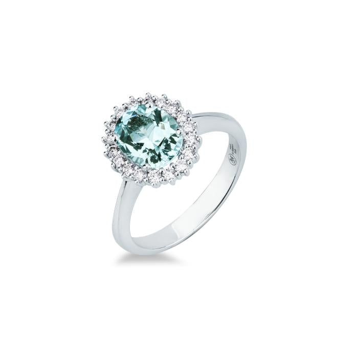 ANELLO ACQUAMARINA BR