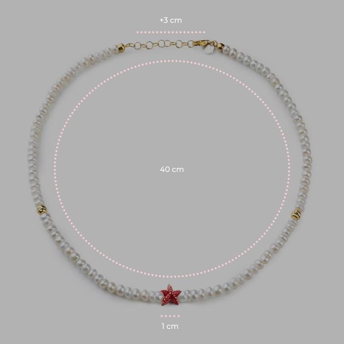 Collana  Perle Stella Marina