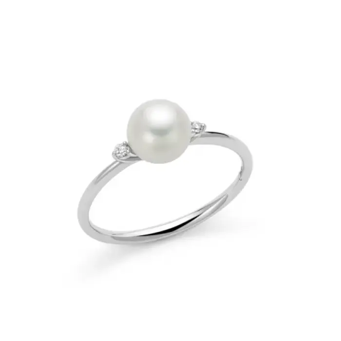 Anello perla