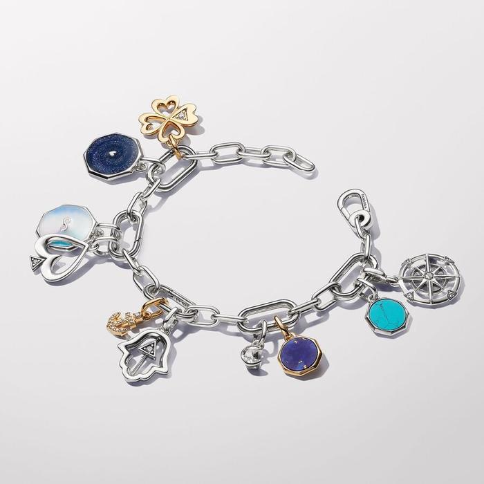 Charm Mini Pendente Sparkling Moon Pandora ME
