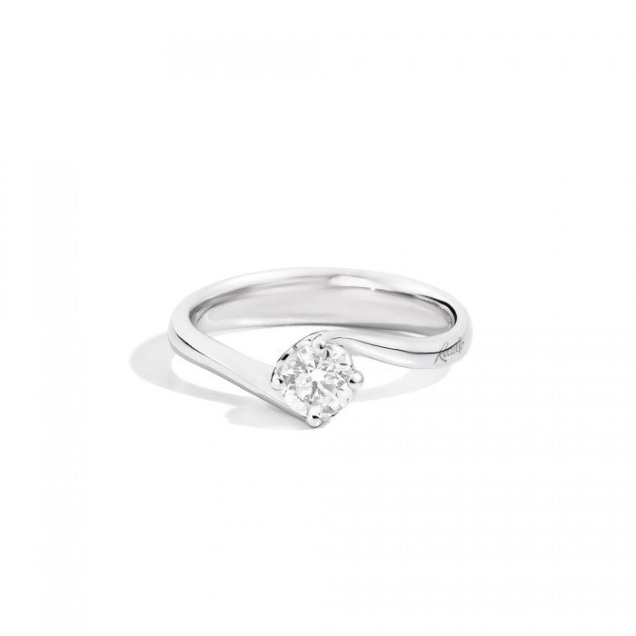 Anello anniversary valentino solitario br 0.18