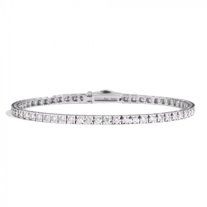 Bracciale tennis face cube br 0.73
