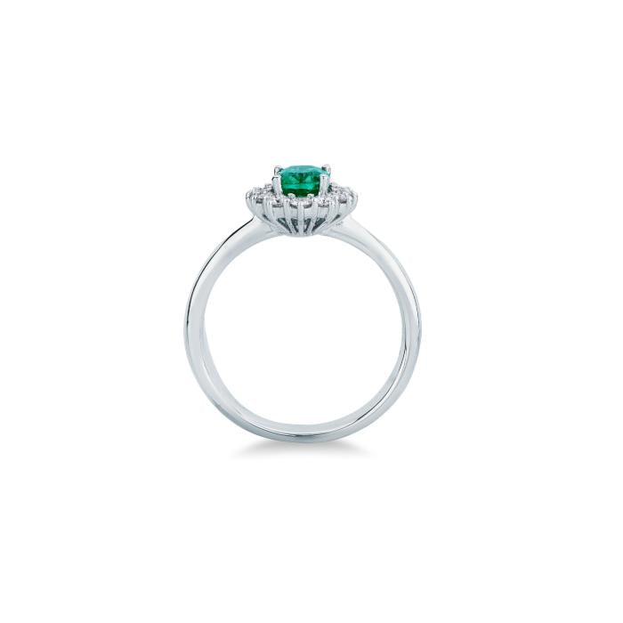 ANELLO SMERALDO E BR