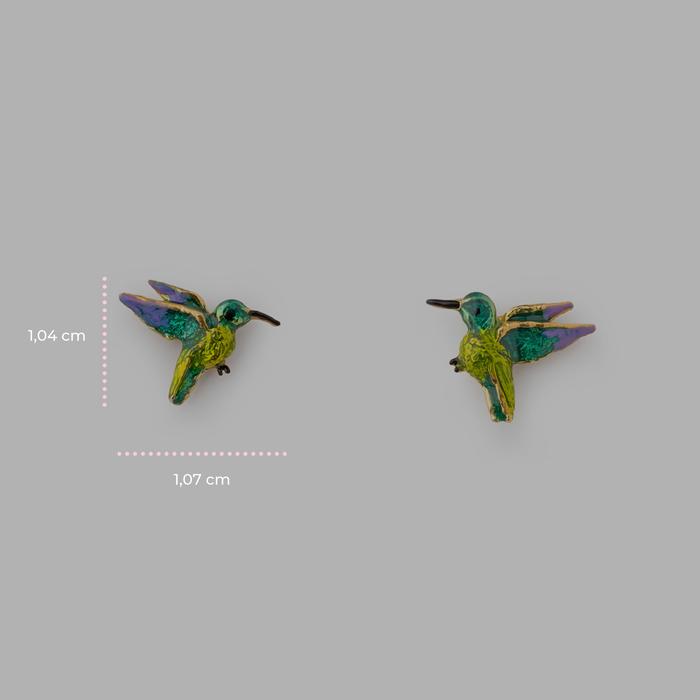 Orecchini Mini Colibrì