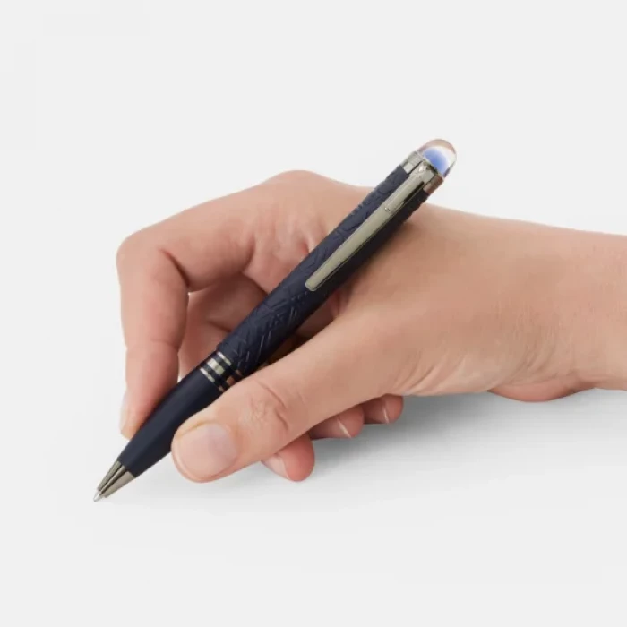 PENNA A SFERA STARWALKER SPACEBLUE RESIN