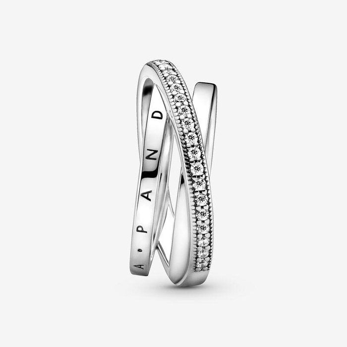 Anello Linee Intrecciate