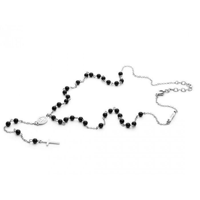 Collana black rosary
