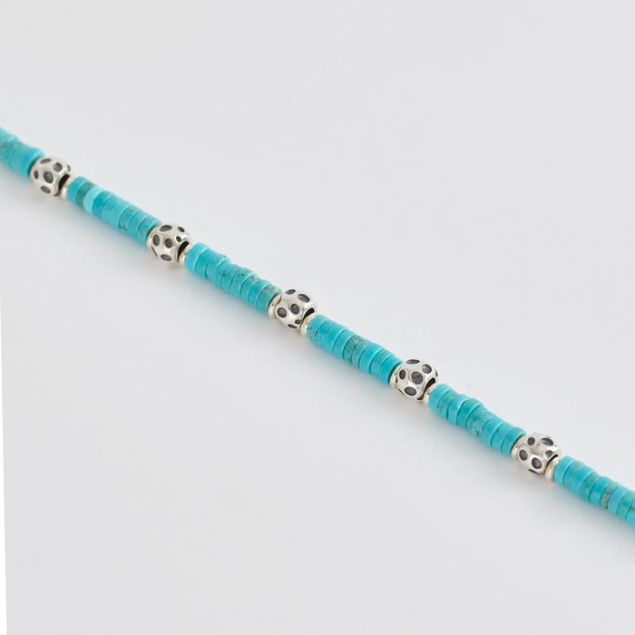 BRACCIALE TURCHESE E ARGE