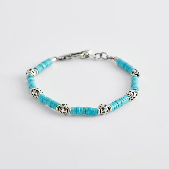 BRACCIALE TURCHESE E ARGE