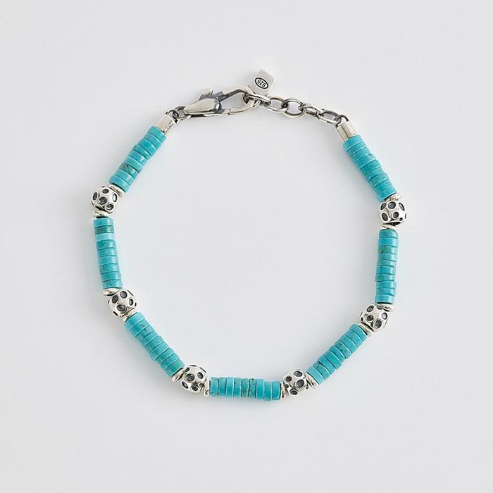 BRACCIALE TURCHESE E ARGE
