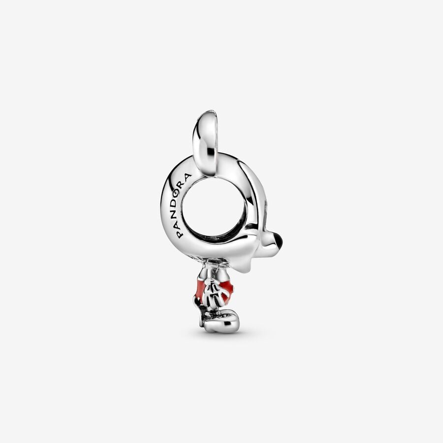 Disney, Charm Mickey Mouse con pantaloni rossi