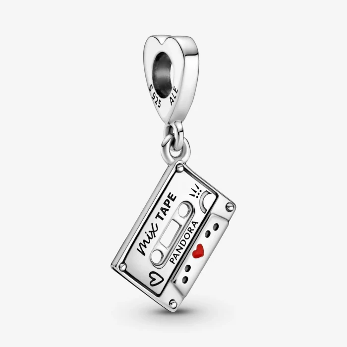 Charm pendente Cassetta vintage