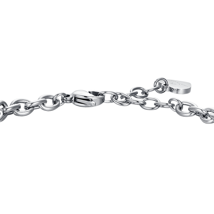 BRACCIALE DONNA IN ACCIAIO SEGNO ZODIACALE BILANCIA PIASTRA