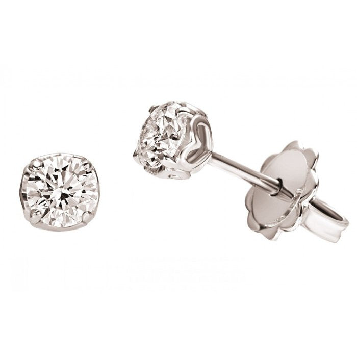 Orecchini anniversary punto luce br 0.26