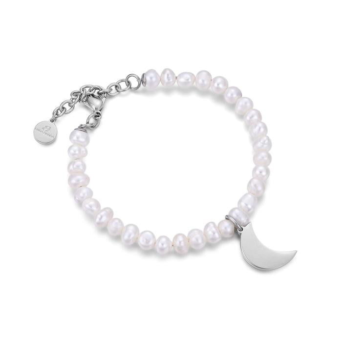 Bracciale Con Perle E Luna