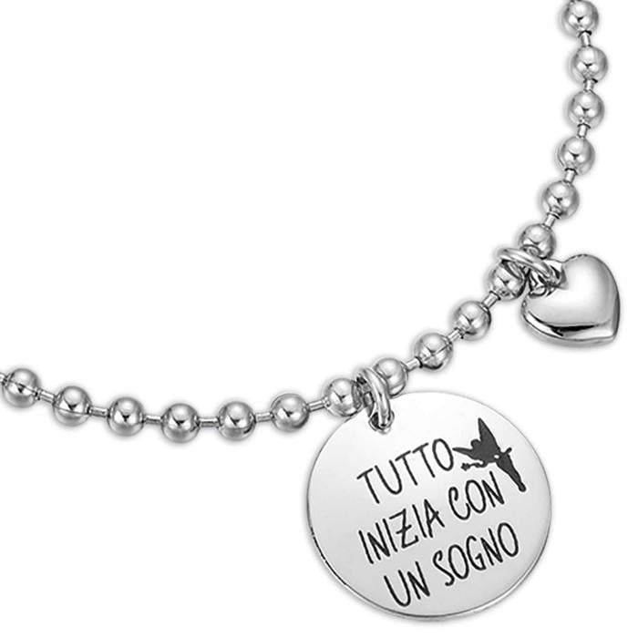 Bracciale Con Scritta Tutto Inizia Con Un Sogno