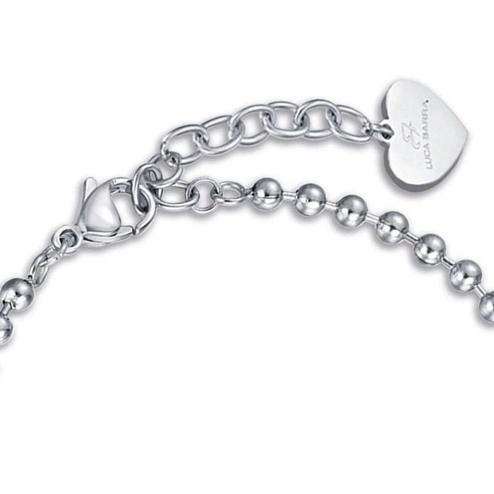 Bracciale in acciaio trova la bellezza ogni giorno